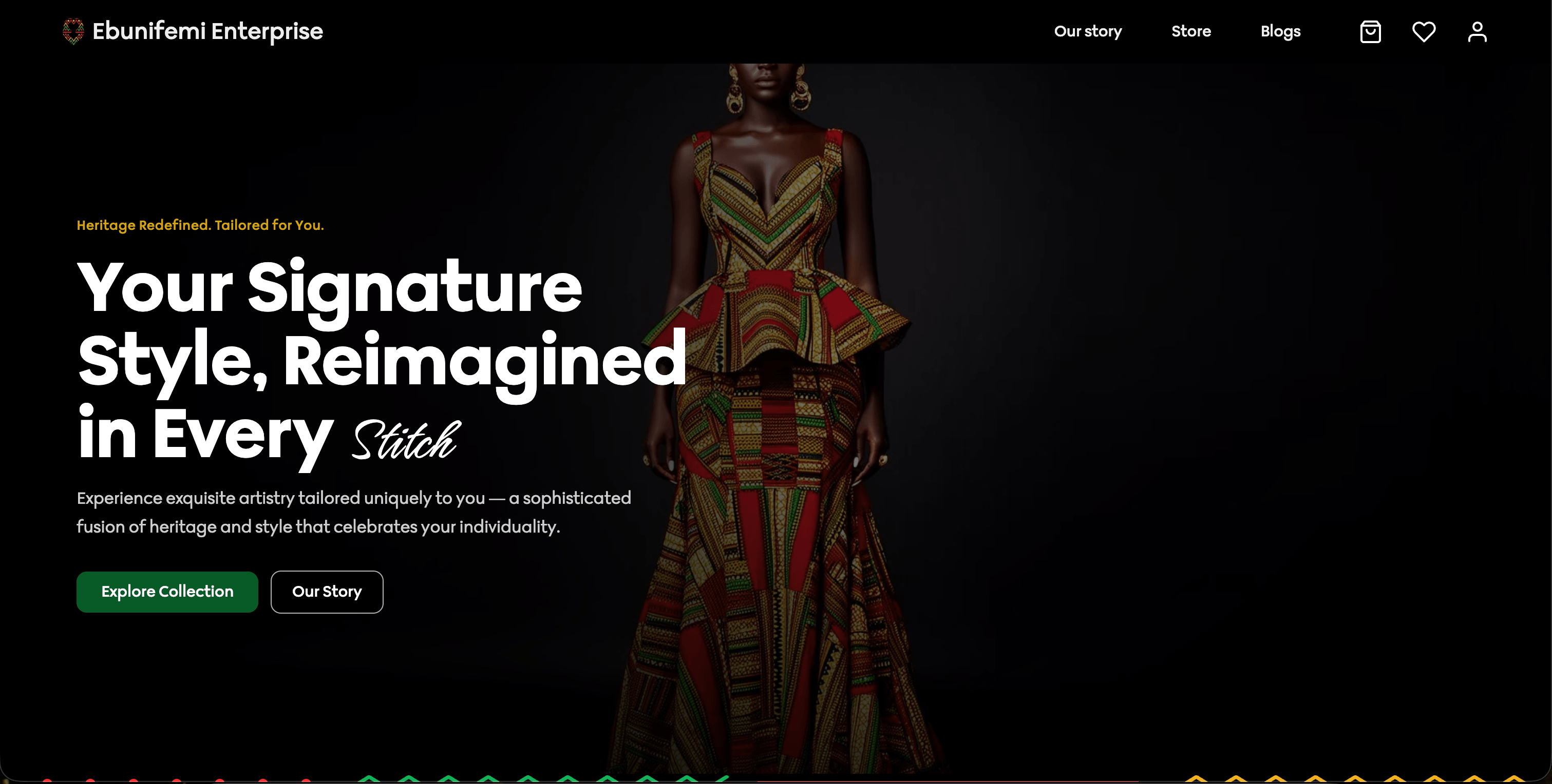 Ebunifemi landing preview